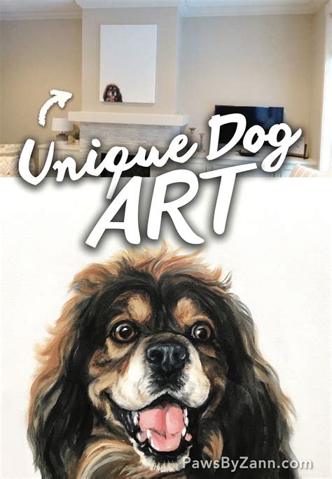 Unique Dog Art Items