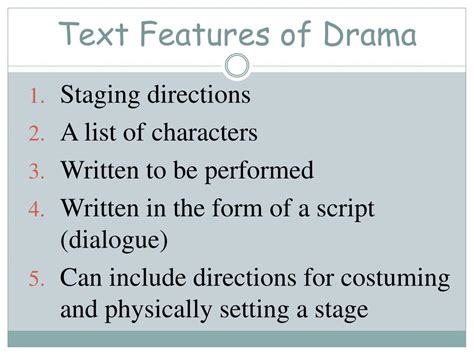 5 Unique Features Of Drama That Define The Genre