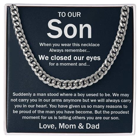 unique gifts for son
