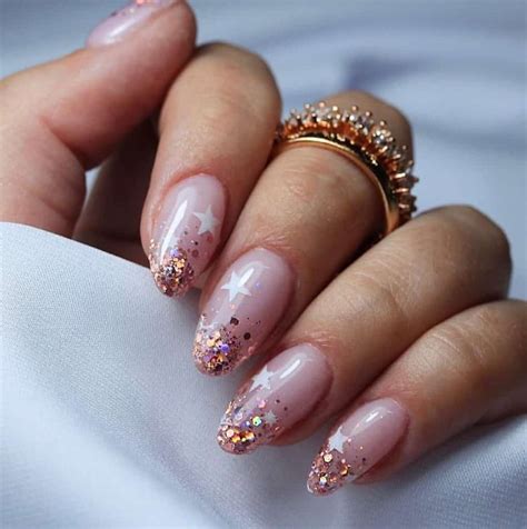 Unique Glitter Nails