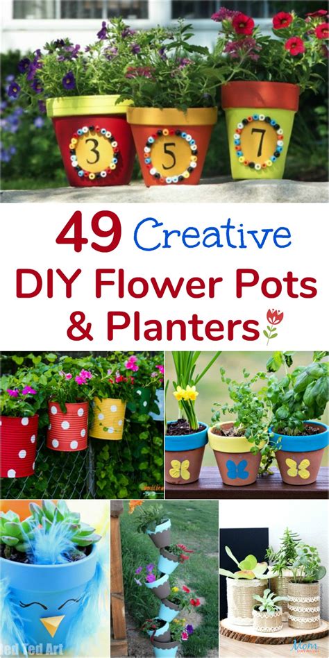 Unique Ideas For Flower Pots