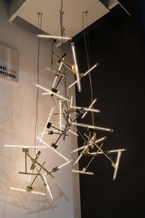 Image of unique lighting fixtures in a room