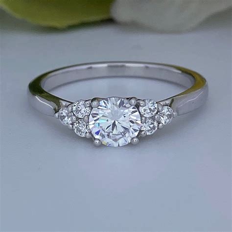 unique modern diamond engagement rings