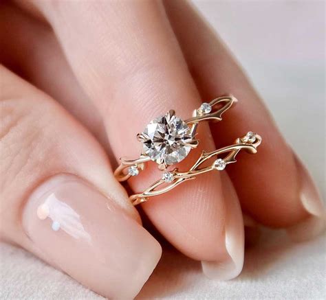 unique modern engagement ring designs