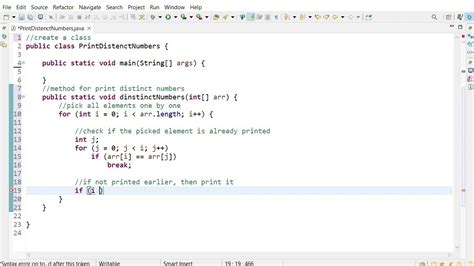 unique number in java