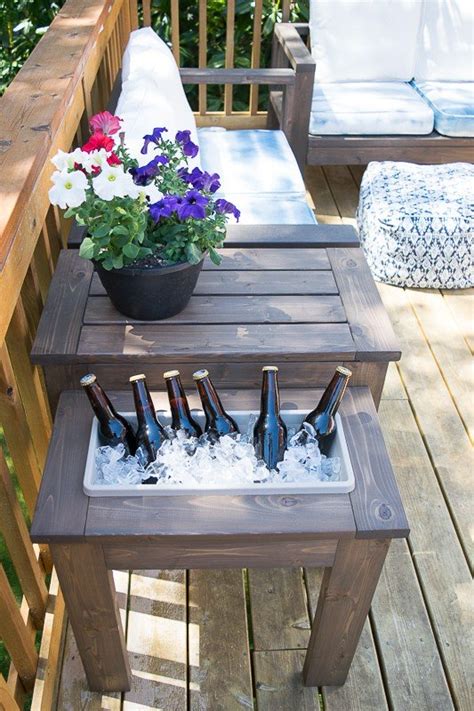 Unique Patio Side Table Ideas