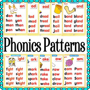 unique phonics patterns words