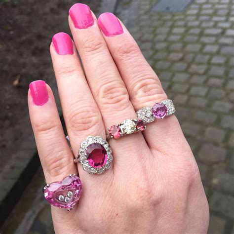unique pink diamond engagement rings