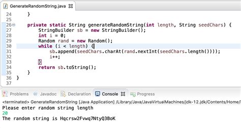 Unique String Generator Java