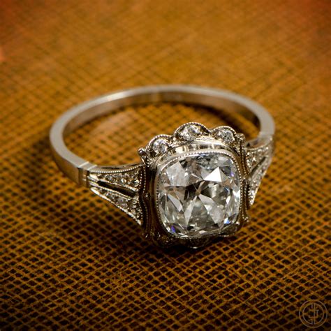 Unique Vintage Diamond Engagement Rings