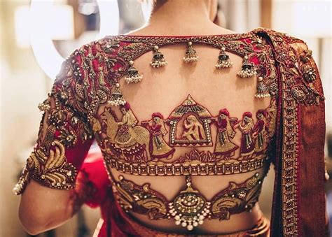 Unique Wedding Blouse Designs