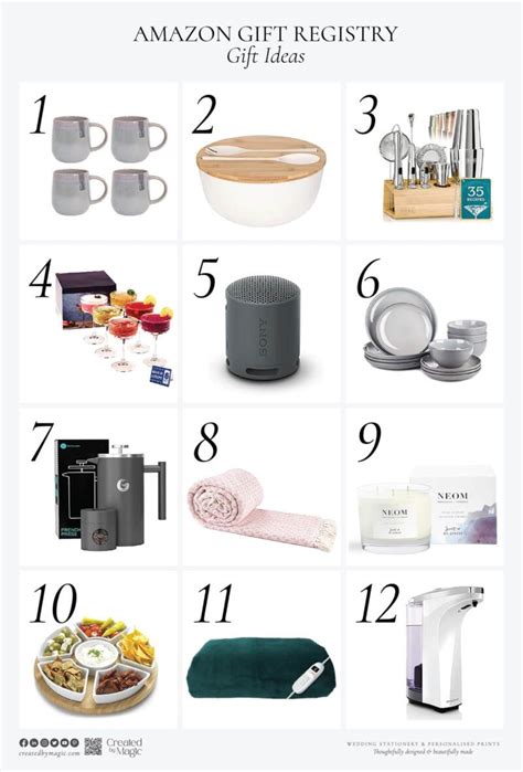 Unique Wedding Registry Ideas Amazon