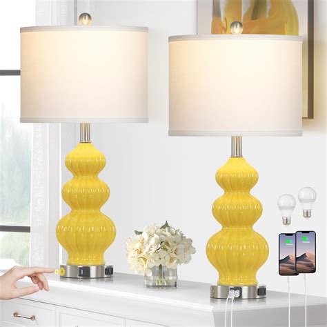 Unique Yellow Table Lamps