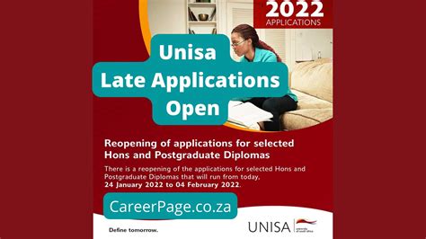 unisa late application 2024