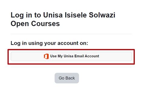 unisa login staff email