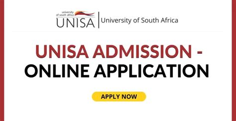 unisa online application 2024 apply now