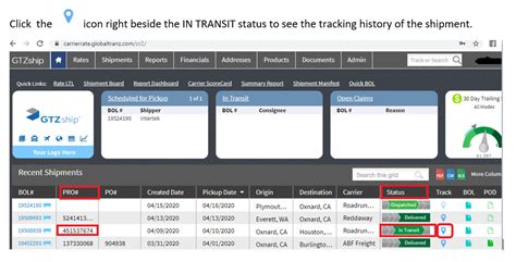 unishippers tracking pro number