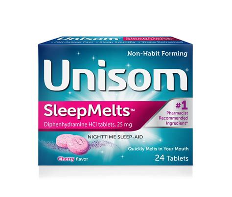 unisom sleep aid melts