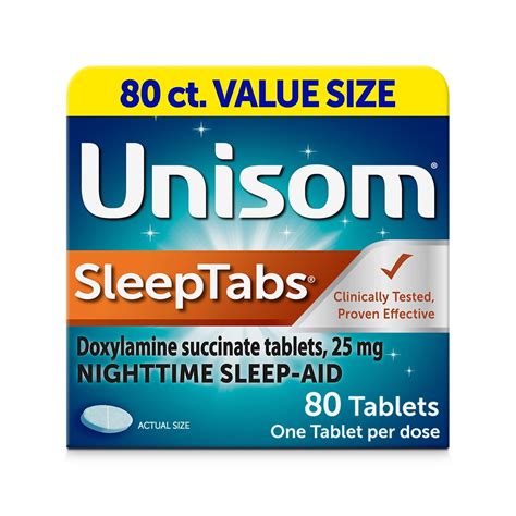 Unisom Sleep Tabs: Unlocking a Restful Night's Sleep Safely