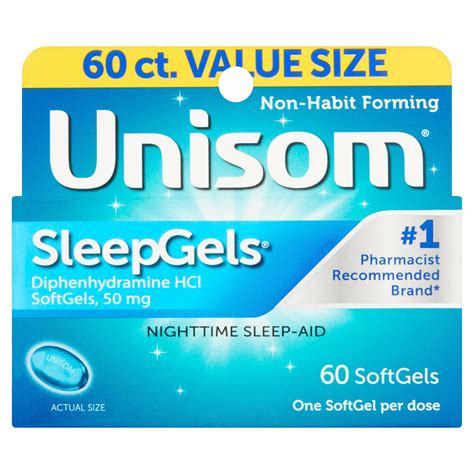 unisom sleepgels softgels