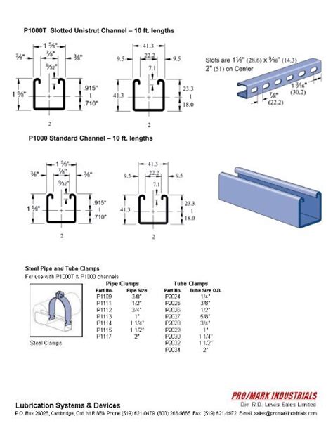 unistrut p1000t rod stiffener