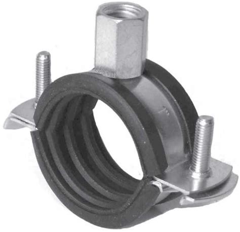 unistrut pipe clamp rubber