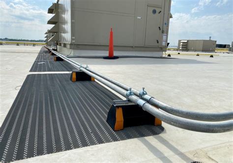 unistrut roof pipe supports
