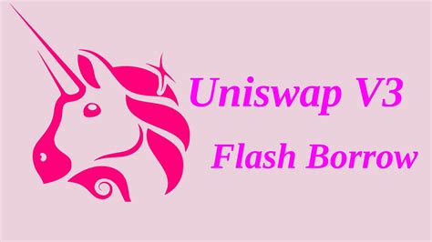 uniswap v3 flash swap