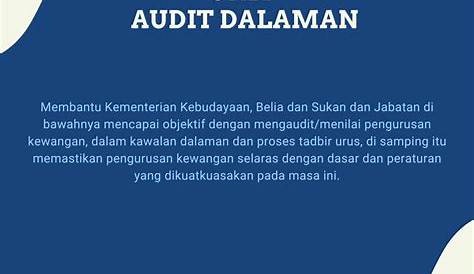 Contoh Borang Audit Dalaman