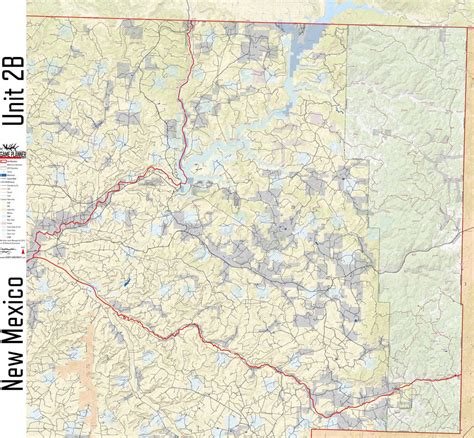 Unit 2B New Mexico Map
