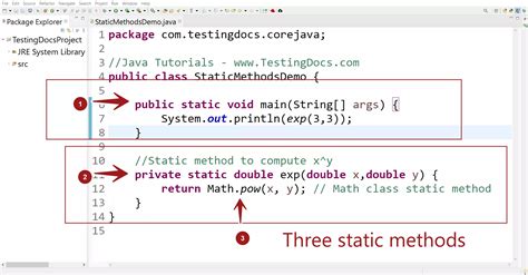 unit testing static methods java