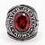 united states army ring red stone