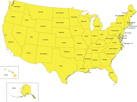 United States Map Editable