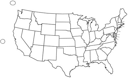 United States Map Image Black And White