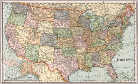 United States Map State Lines