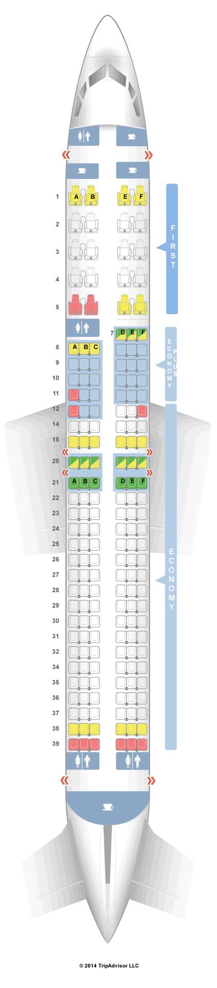 united 739 seating chart
