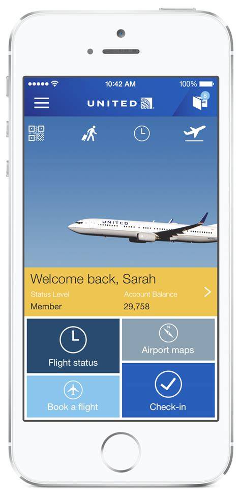United Airlines app lets you scan your passport for international