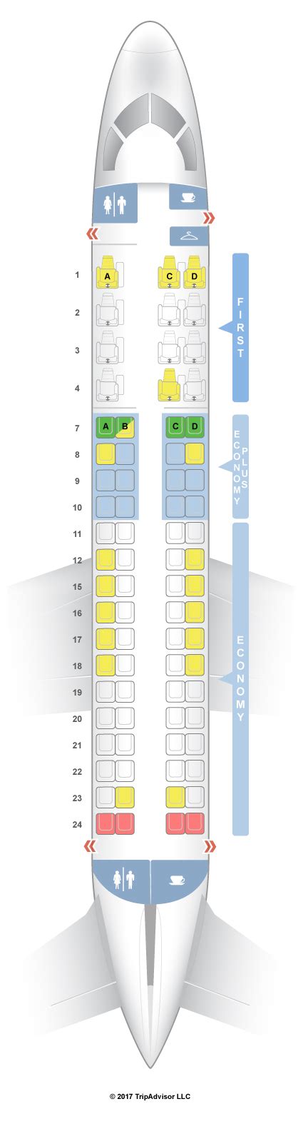 united airlines embraer 175 seat guru