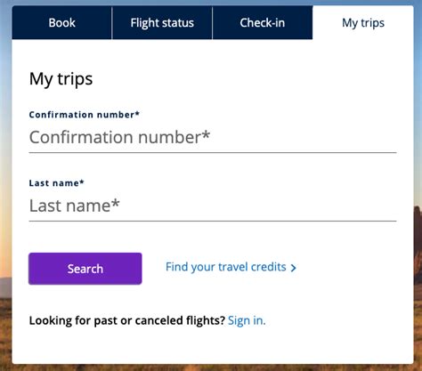 united airlines my trips change