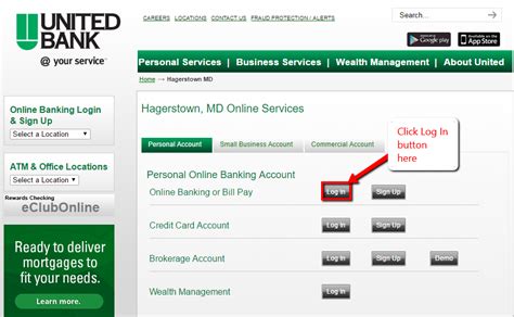 united banking online sign in