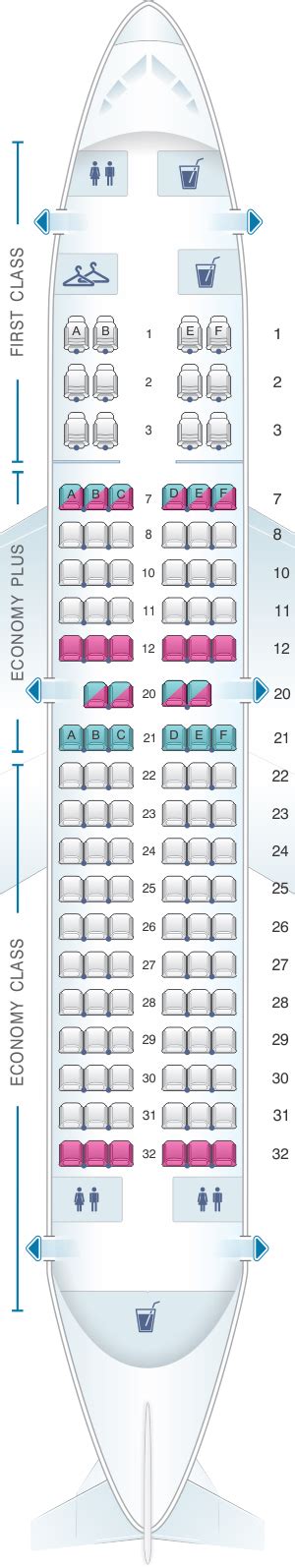 united boeing 737 700 seating chart