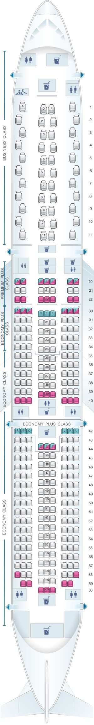 united boeing 787 10 seat map