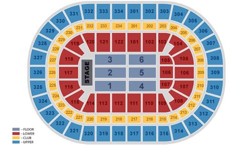 united center concert seating