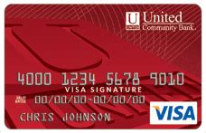 united community bank visa credit card