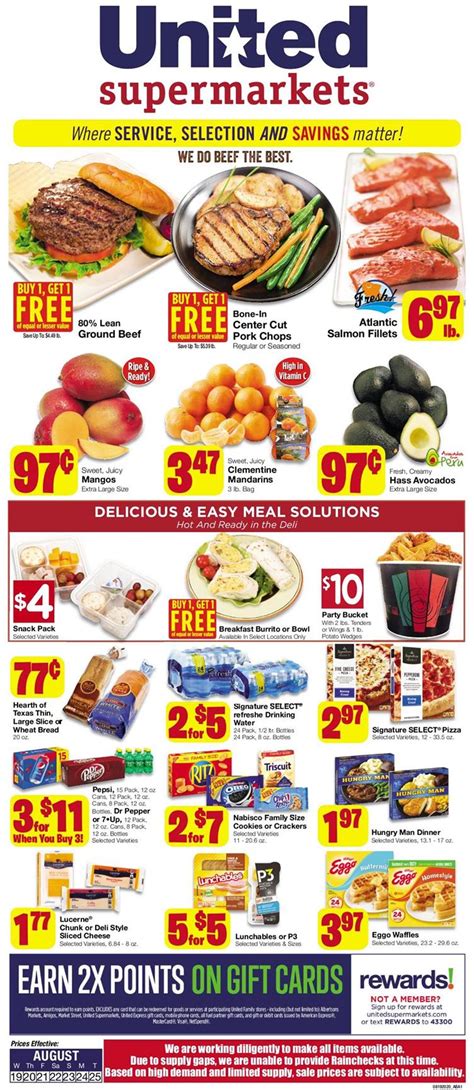 united grocery store weekly ad
