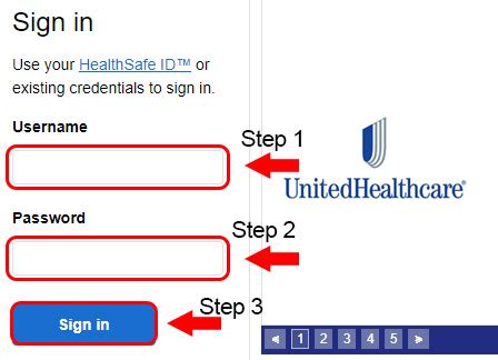 united healthcare account login
