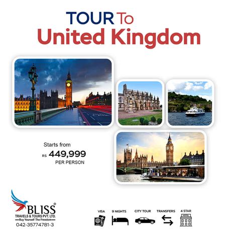 united kingdom tours 2022