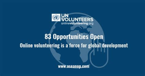 united nations online volunteer opportunities