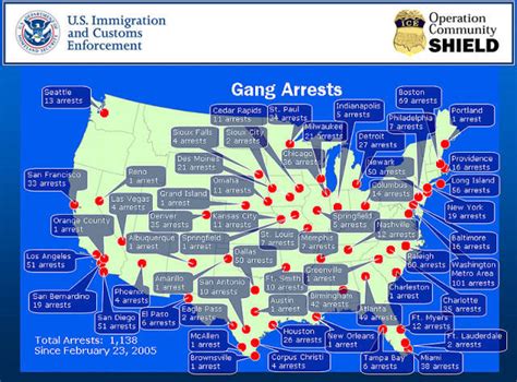 united states gang map