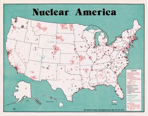 united states nuclear weapons locations